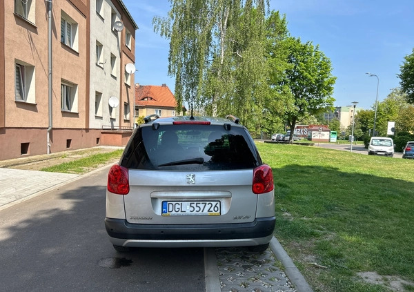 Peugeot 207 cena 10000 przebieg: 166000, rok produkcji 2009 z Głogów małe 106